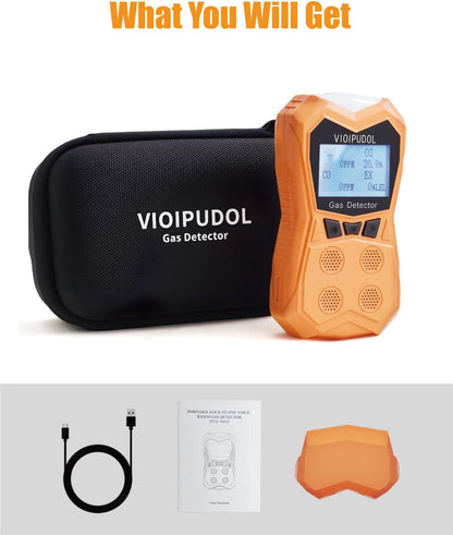 4-Gas Monitor（CO，O2，H2S，LEL）