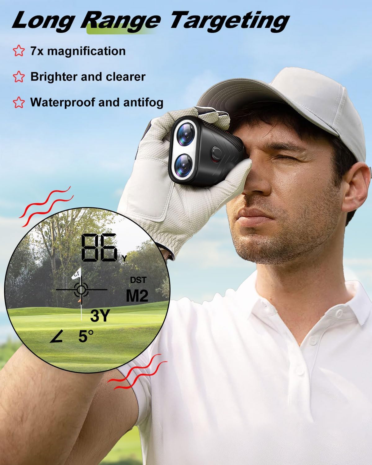 1200 Yards Range Finder Golf
