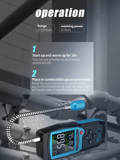 Natural Gas Detector EX