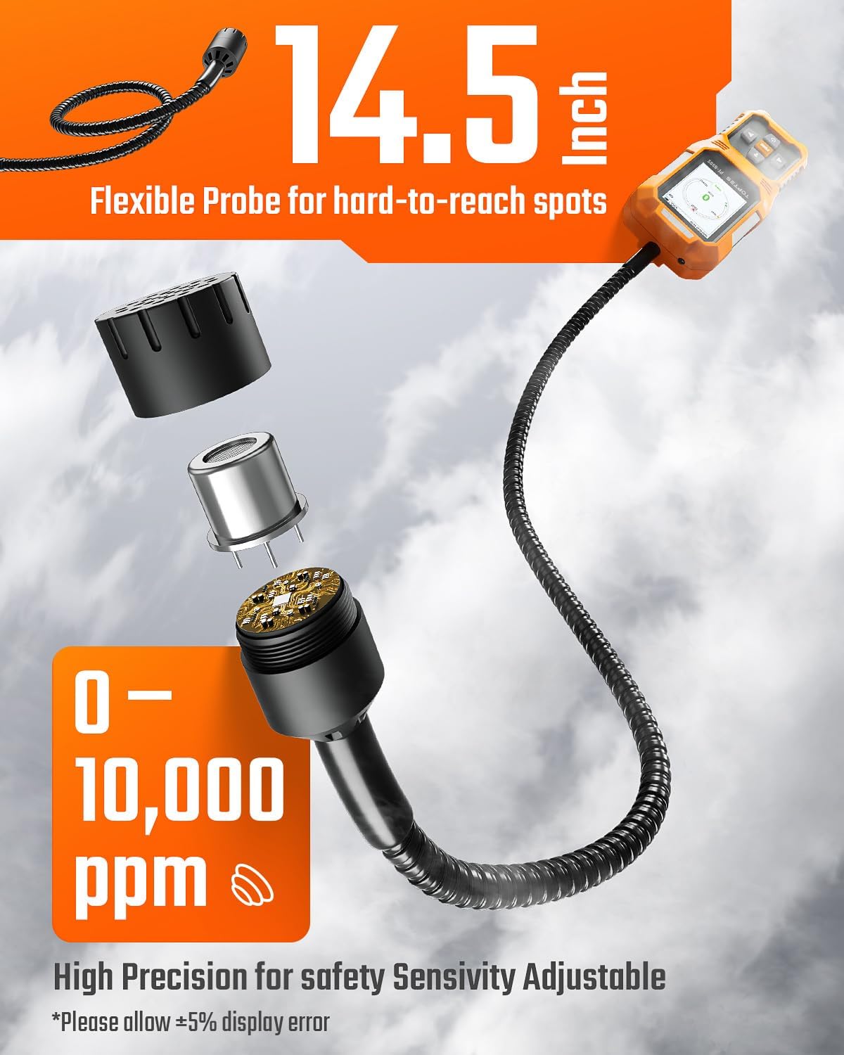 Natural Gas Detector EX(0-10000PPM)