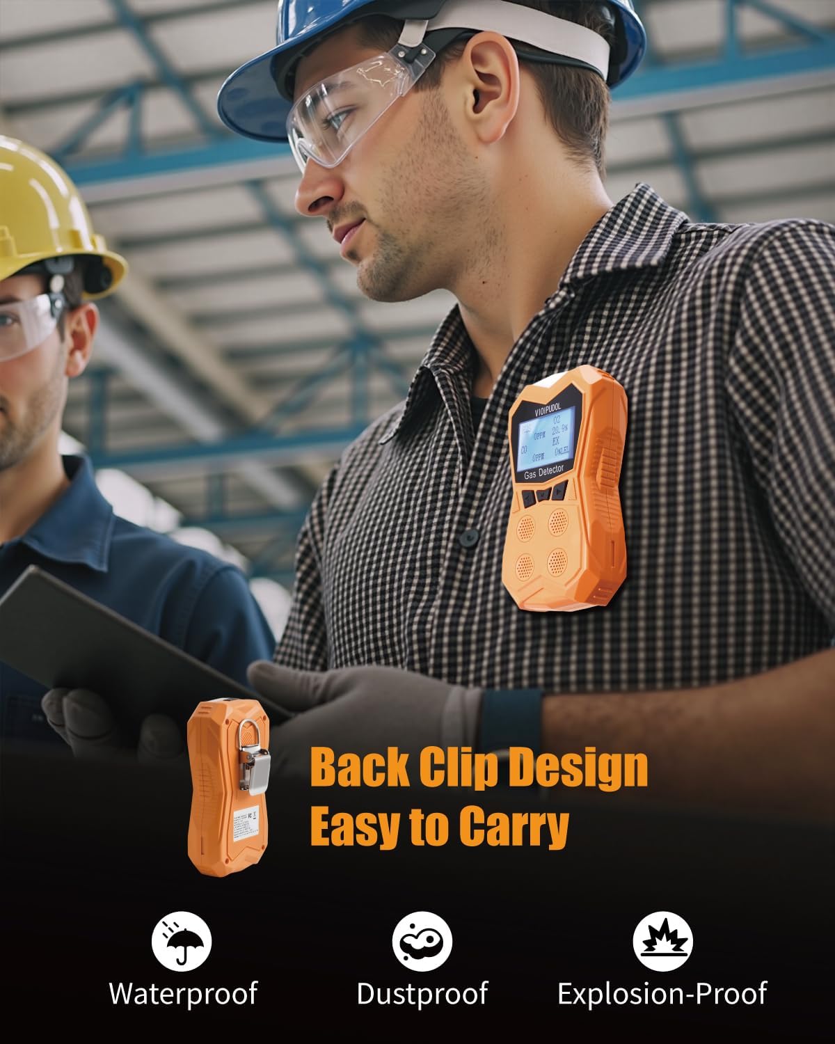 4-Gas Monitor（CO，O2，H2S，LEL）