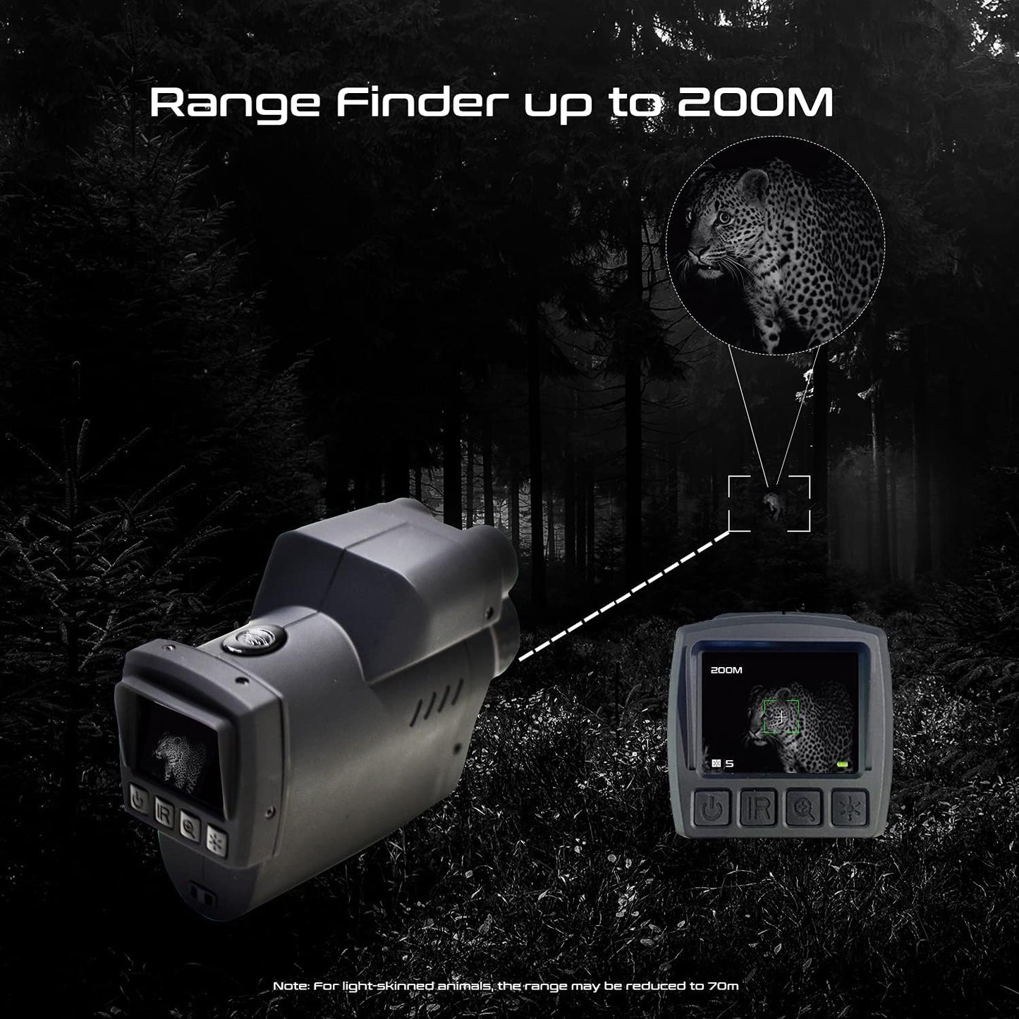 Infrared Monocular Rangefinder