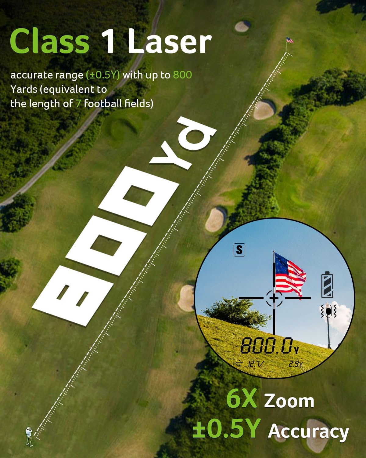 800Yards Range Finder